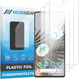 Mobigear Google Pixel 7 Protection d'écran Film - Compatible coque (Lot de 3)
