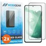 Mobigear Premium Samsung Galaxy S22 Plus Verre trempé Protection d'écran - Compatible Coque - Noir (Lot de 2)