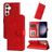Mobigear Sunflower Housse Samsung Galaxy S24 Plus Etui Porte-Monnaie - Rouge
