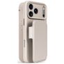 Decoded Detachable Wallet Housse iPhone 18 Pro Max MagSafe Etui avec Coque Détachable en Cuir Véritable Porte-Monnaie - Taupe