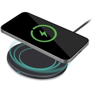 Mobilize Flat - Chargeur Qi Wireless 2 mètres 15W - Gris