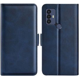 Mobigear Slim Magnet Housse TCL 305 Etui Porte-Monnaie - Dark Blue