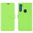 Mobigear Classic Housse Motorola One Fusion Plus Etui Porte-Monnaie - Vert