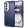 Mobigear Brushed Slim Coque OPPO Reno 12 Pro Coque arrière en TPU Souple - Bleu