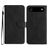 Mobigear Stitch Housse iPhone Air Etui Porte-Monnaie - Noir