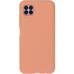 Mobigear Colors Coque Huawei P40 Lite Coque arrière en TPU Souple - Orange