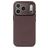 Decoded iPhone 18 Pro MagSafe Cuir véritable Coque arrière Antichoc - Chocolat Brown