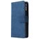 Mobigear Zipper Housse Huawei P40 Etui Porte-Monnaie - Bleu