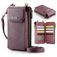 CaseMe ME40 Crossbody Sac téléphone - Large - Rouge