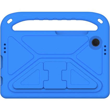 Mobigear AeroArmor Coque Samsung Galaxy Tab A9 (2023) Coque de tablette pour enfants avec Poignée Enfants en EVA + Porte-crayon - Bleu