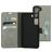 Mobiparts Classic Wallet Housse Samsung Galaxy S22 Etui Porte-Monnaie - Granite Grey