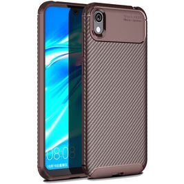 Mobigear Racing Coque HONOR 8S Coque arrière en TPU Souple - Marron