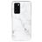 Mobigear Marble Coque Huawei P40 Coque arrière en TPU Souple - Blanc