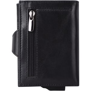 Valenta Card Case Plus Porte-cartes Cuir - 14 cartes - Noir
