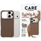 CARE by PanzerGlass Fashionable Coque iPhone 17 Pro MagSafe Coque arrière en Silicone - Espresso