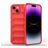Mobigear Bumpy Coque iPhone 15 Plus Coque arrière en TPU Souple - Rouge