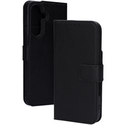 Mobiparts Classic Wallet Housse Samsung Galaxy A36 MagSafe Etui - Noir