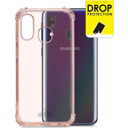 My Style Protective Flex Samsung Galaxy A40 TPU souple Coque arrière Antichoc - Soft Pink