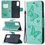 Mobigear Butterfly Housse Samsung Galaxy S20 FE Etui Porte-Monnaie - Turquoise