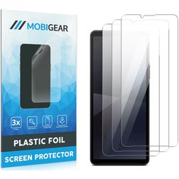 Mobigear Sony Xperia 10 VI Protection d'écran Film - Compatible coque (Lot de 3)
