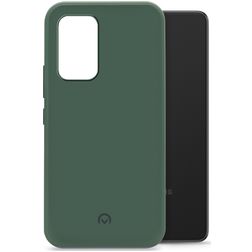 Mobilize Rubber Gelly Coque Samsung Galaxy A53 Coque arrière en TPU Souple - Matt Green
