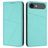 Mobigear Frosted Flip iPhone Air Étui Portefeuille - Bleu