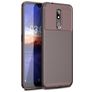 Mobigear Racing Coque Nokia 3.2 Coque arrière en TPU Souple - Marron