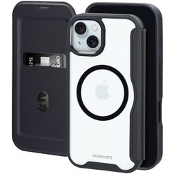 Mobiparts Shield Line Housse iPhone 15 MagSafe Etui - Noir