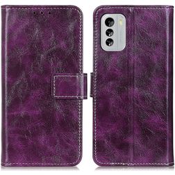 Mobigear Basic Housse Nokia G60 5G Etui Porte-Monnaie - Violet