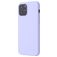 Mobigear Rubber Touch iPhone 12 Mini Silicone Coque arrière - Violet