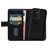 Mobilize Magnet Gelly Samsung Galaxy A26 Coque Étui 2en1 avec coque amovible Portefeuille - Noir