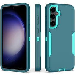 Mobigear Ultra Tough Coque Samsung Galaxy S23 FE Coque arrière Rigide Anti-Chocs - Bleu