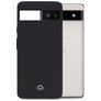 Mobilize Rubber Gelly Coque Google Pixel 6a Coque arrière en TPU Souple - Matt Black