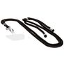 Mobiparts Phonecord - Cordon de téléphone universel ajustable - Noir