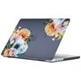 Mobigear Design MacBook Air 15 Pouces (2023-2026) Coque - Flowers Black - Model A2941 / A3114 / A3241 / A3448