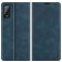 Mobigear Retro Slim Housse Wiko Power U20 Etui Porte-Monnaie - Bleu