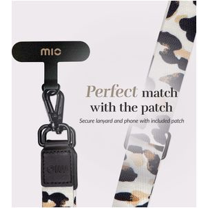MIO Lanyard - Cordon de téléphone universel ajustable - Leopard