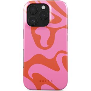 Burga Tough Coque iPhone 16 Pro Coque arrière Rigide Anti-Chocs - Ride The Wave