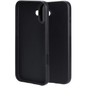 Mobiparts Classic Coque iPhone 16 Plus Coque arrière en TPU Souple - Noir