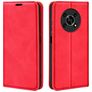 Mobigear Retro Slim Housse HONOR Magic 4 Lite Etui Porte-Monnaie - Rouge
