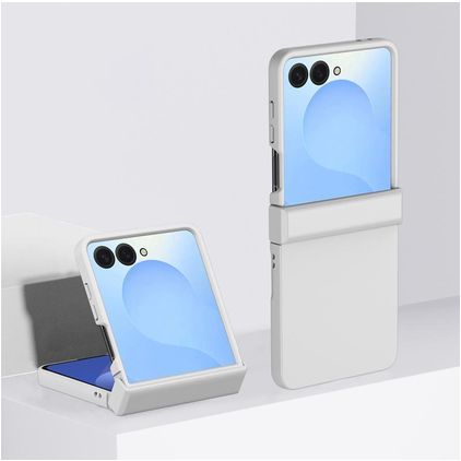Mobigear Colors Coque Samsung Galaxy Z Flip 8 Coque arrière Rigide - Blanc