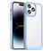 Mobigear Crystal Coque iPhone 14 Pro Max Coque arrière Rigide - Transparent / Bleu