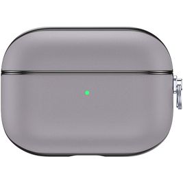 Valenta Snap Coque Apple AirPods Pro 1 Coque en Cuir Véritable - Violet