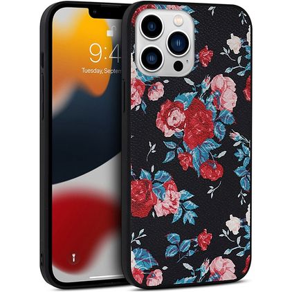 Mobigear Flowers Coque iPhone 14 Plus Coque arrière Rigide - Model 2