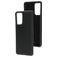 Mobiparts Coque Samsung Galaxy A72 Coque arrière en Silicone - Noir