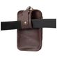 Mobigear Etui de ceinture (max 17 cm x 10,8 cm) - Pochette de ceinture - Holster - Marron