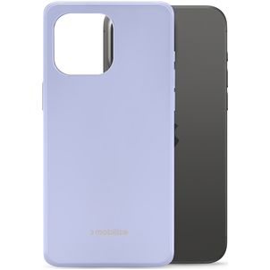 Mobilize Rubber Gelly Coque iPhone 15 Pro Max Coque arrière en TPU Souple - Pastel Purple