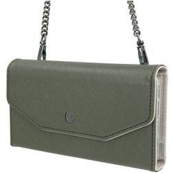 Valenta iPhone 11 Détachable 2in1 Pochette en Cuir Véritable - Green Mode