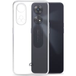 Mobilize Gelly Coque Transparente OPPO Reno 8T 4G Coque arrière en TPU Souple - Transparent
