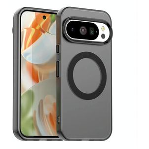 Mobigear Shockproof Coque Google Pixel 10 MagSafe Coque arrière Rigide - Noir